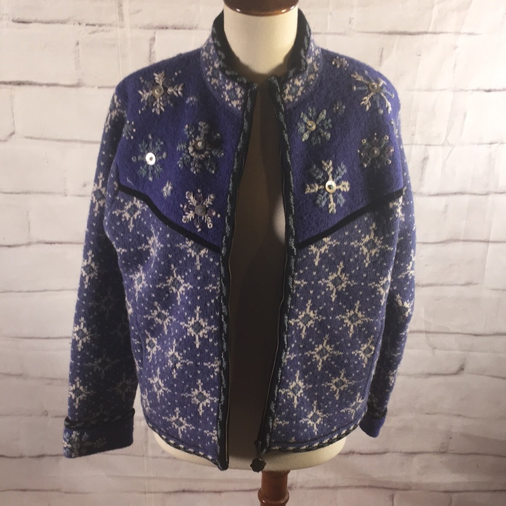 Icelandic Design Scandinavian Wool Jacket - image 2